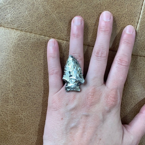 Arrowhead Brass Ring - Picture 1 of 3